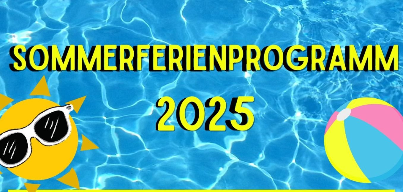 Sommerferienprogramm 2025 Plakat - Sommerferien 2023