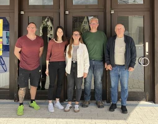 Das Energieteam der Gemeinde Ellhofen beim Auftakt