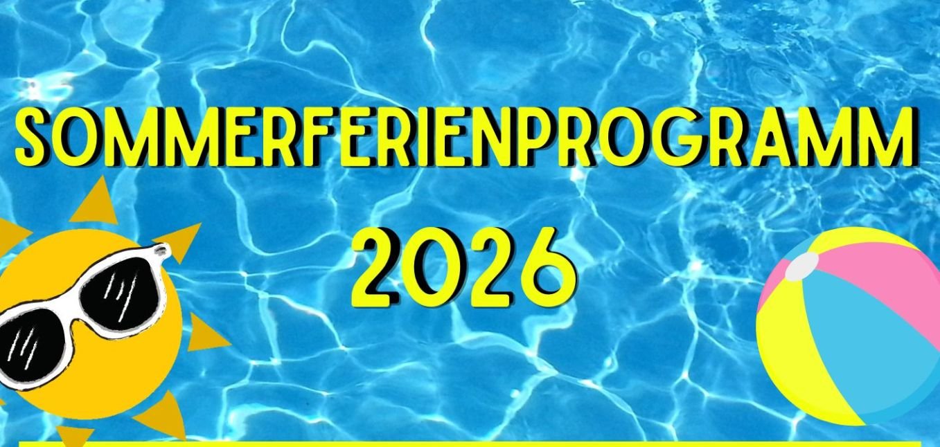 Sommerferienprogramm 2026 Plakat - Sommerferien 2023